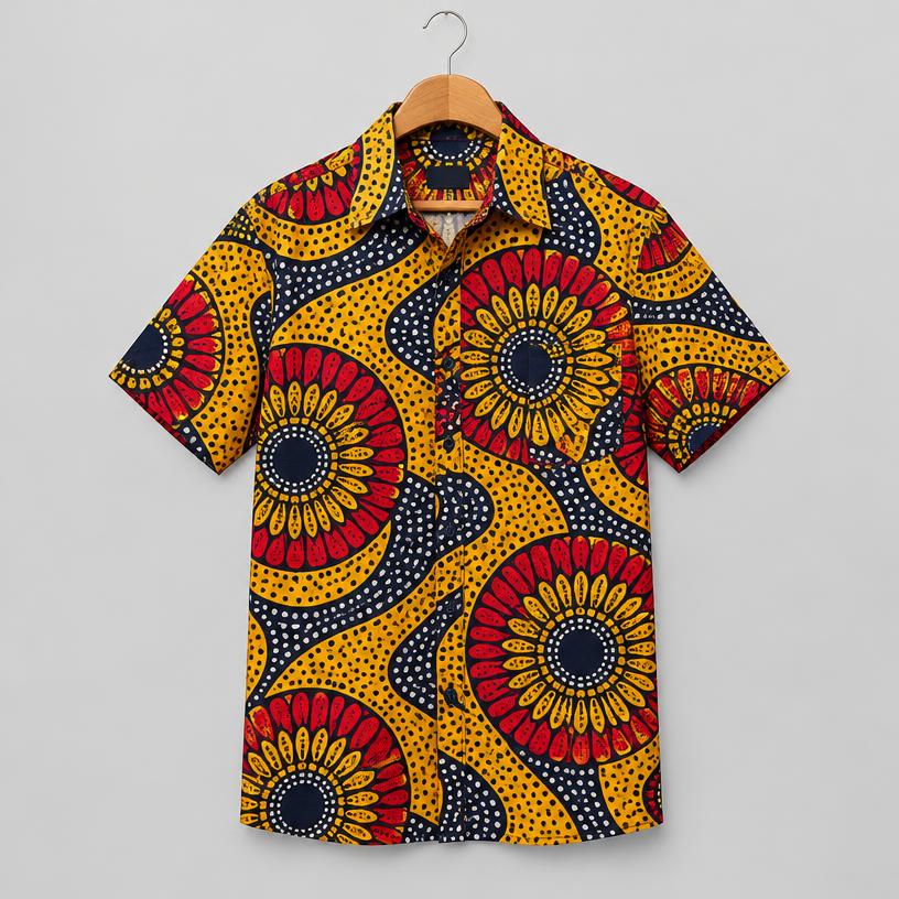 Wax print shirt